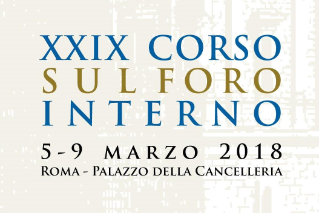 XXIX CORSO SUL FORO INTERNO